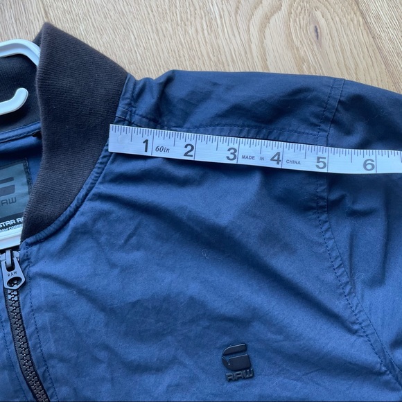 SALE ⬇️ G-STAR VALDO LIGHTWEIGHT BOMBER JACKET - L - Picture 8 of 16